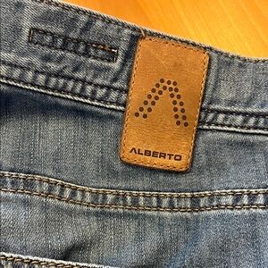 Alberto Stone Modern Fit  Blue Denim Jeans